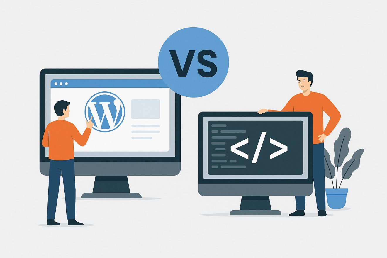وردپرس یا کدنویسی اختصاصی