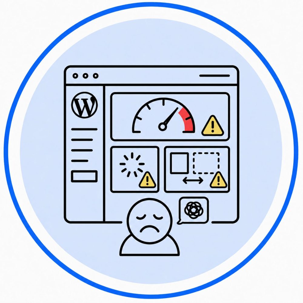 مشکلات Core Web Vitals و تجربه کاربری